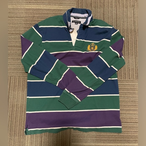 Vintage y2k rugby polo shirt - Picture 1 of 4